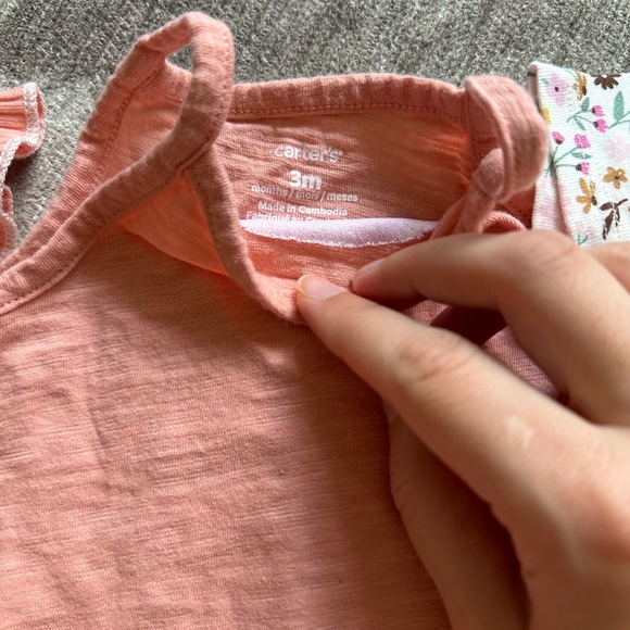 Baby Girl Onesies - Set of 4 - Picture 3 of 3